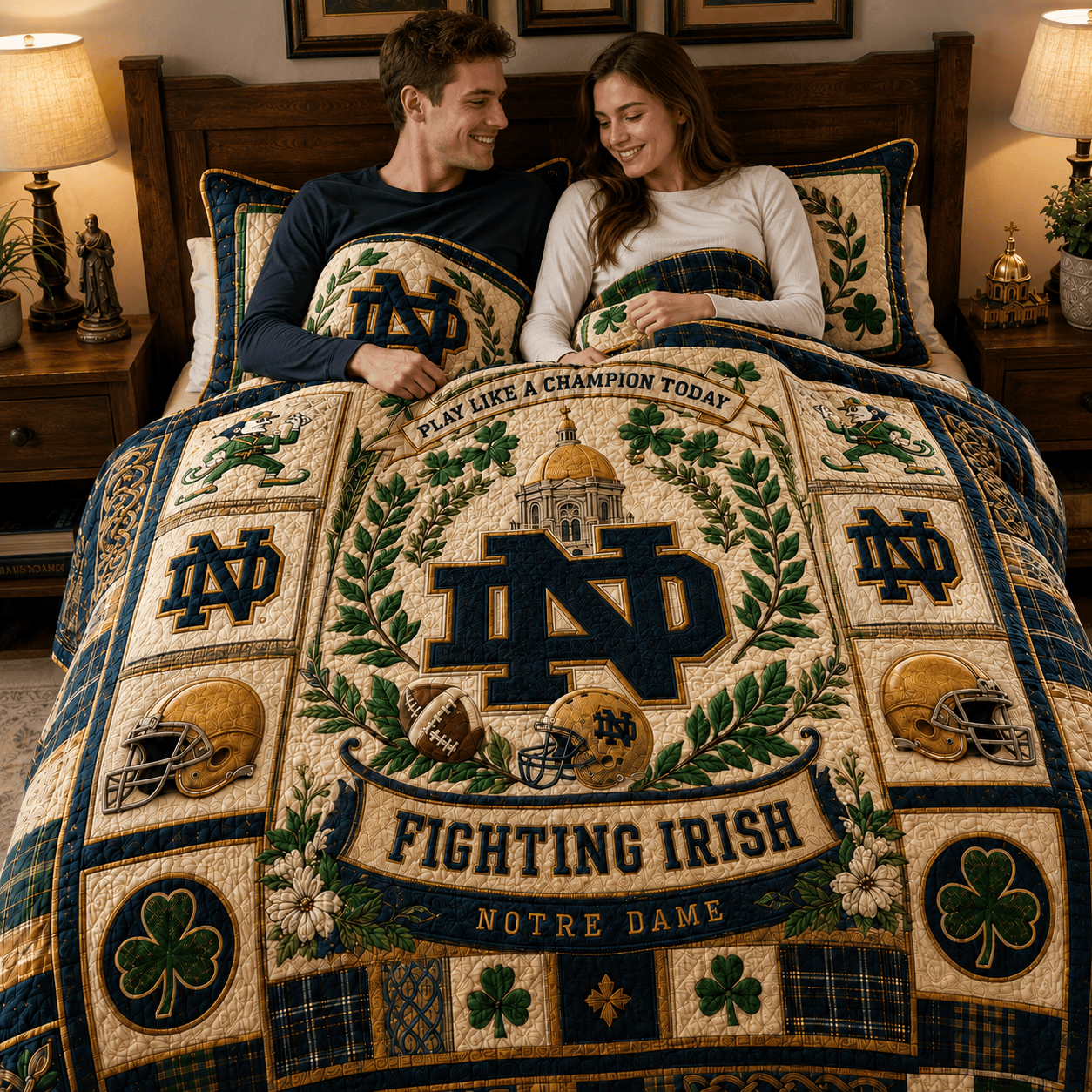 NDFI 4 PIECES COVER BEDDING SET PDL (1 FITTED SHEET + 1 FLAT SHEET + 2 PILLOWCASES)