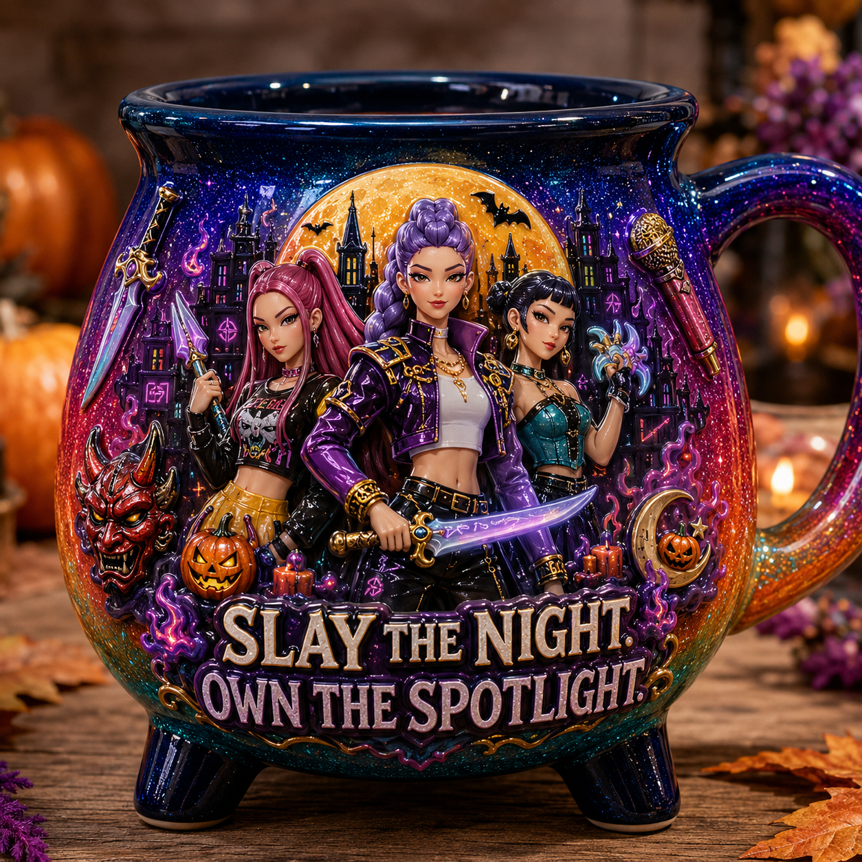 Premium KDH Witch Cauldron Mug TTNL