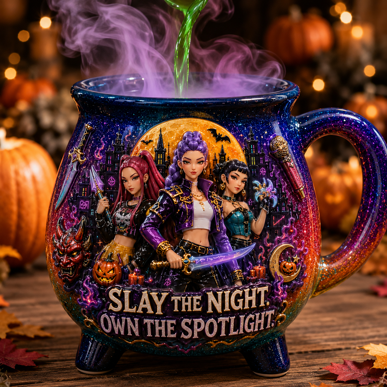 Premium KDH Witch Cauldron Mug TTNL