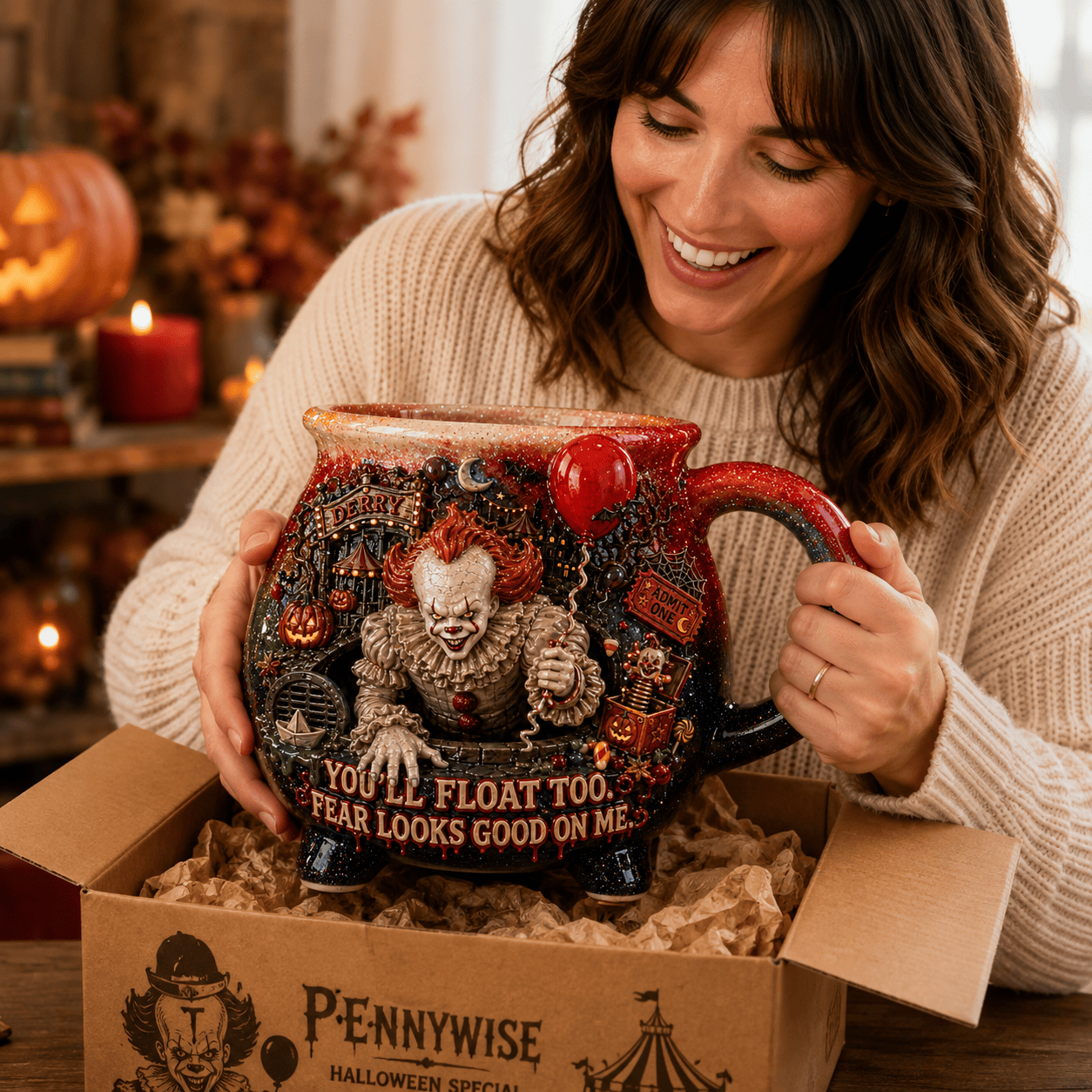 Premium PNW Witch Cauldron Mug TTNL