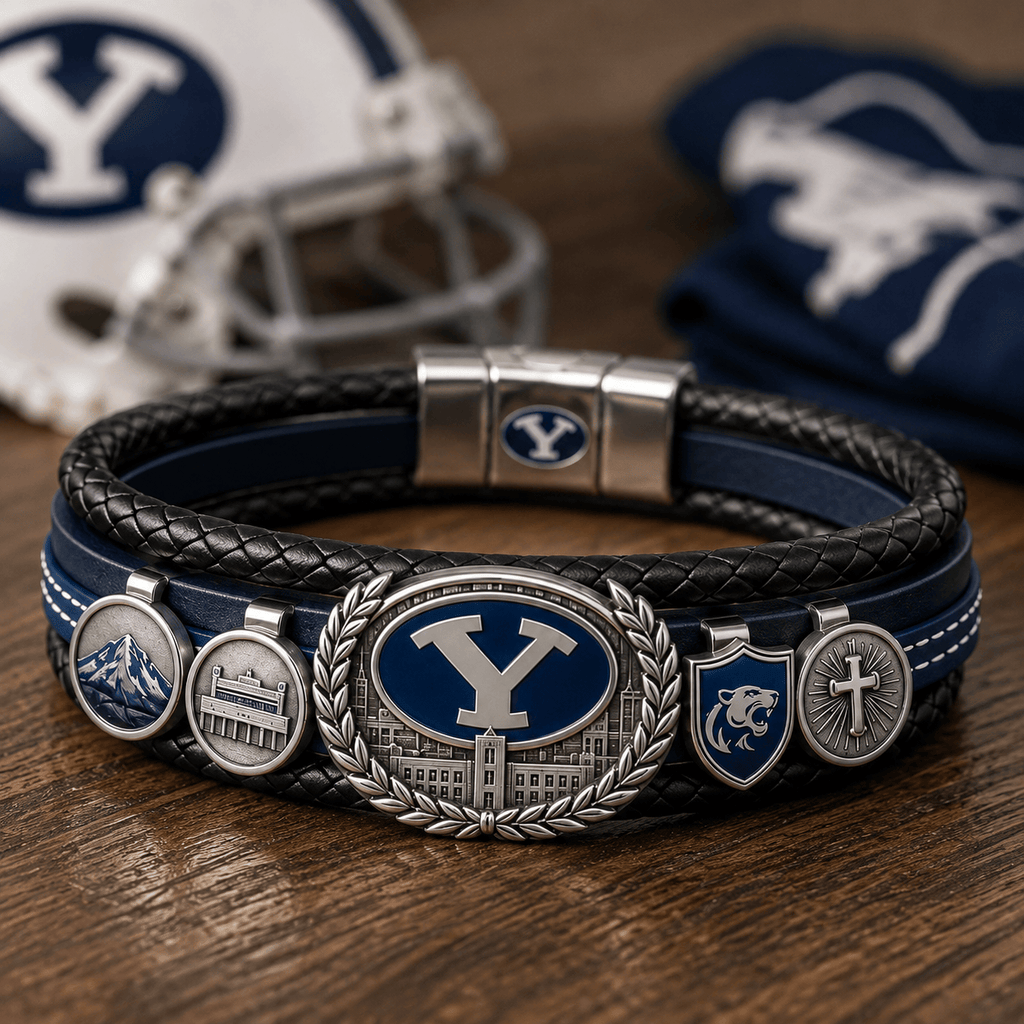 BYU Braided Bracelet Set NVH