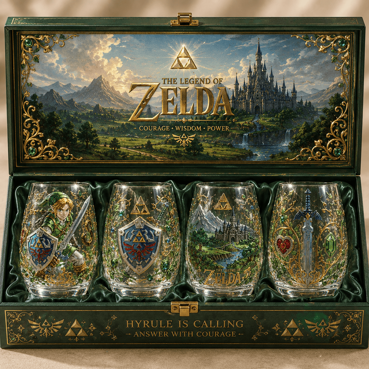 Premium TLZ Whiskey Glass Set BMD