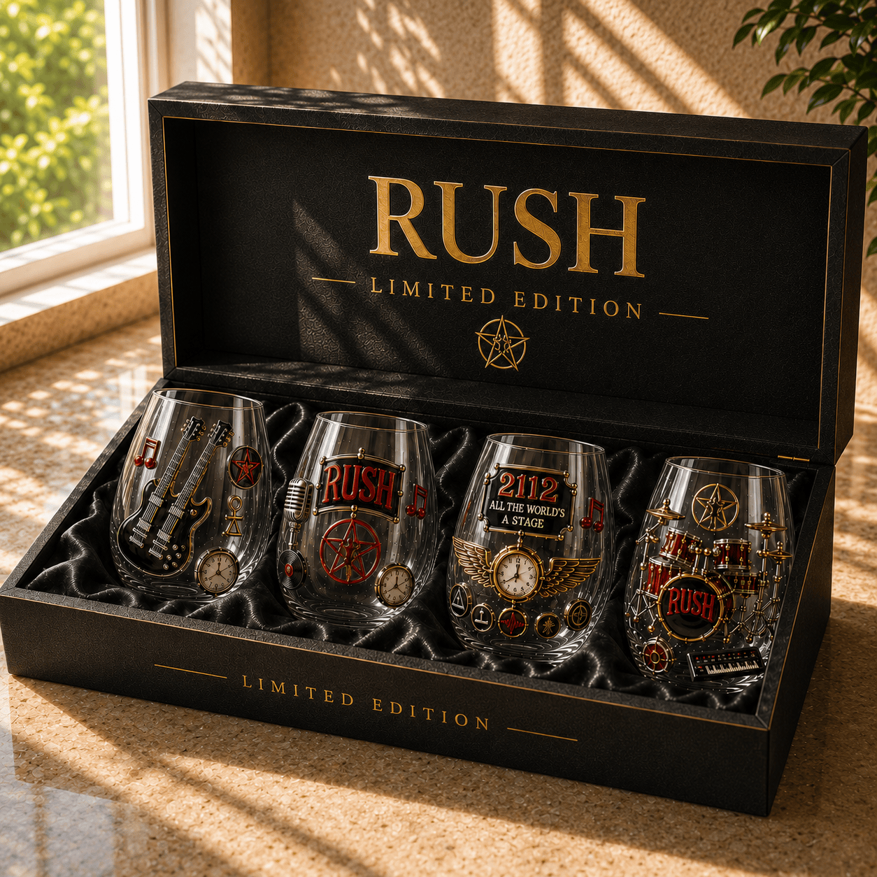Premium RSH Whiskey Glass Set TMH